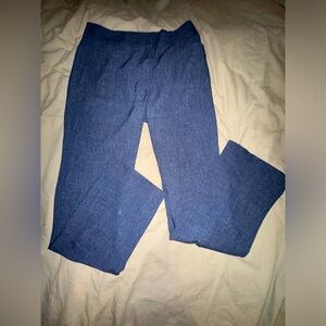 Alex Marie blue wide leg dress pants - women’s size 6